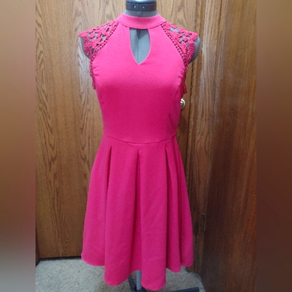 She + Sky Pink Small Dress